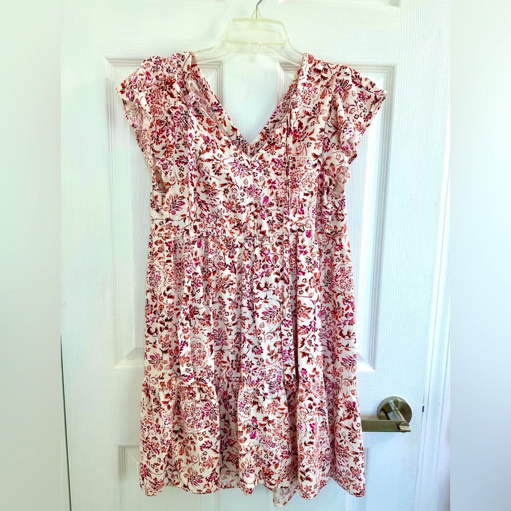 Isabel Maternity By Ingrid & Isabel Linen Floral Dress